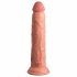 King Cock Elite 9 - piesūcekņa, reālistisks dildo (23 cm) - dabīgs 