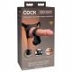 King Cock Elite Deluxe - uzpienējams dildo komplekts 