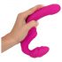 Strepless Strap-On - uzspraužams vibrators (rozā)