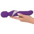 Javida Wand & Pearl - 2in1 masāžas vibrators (violets) 