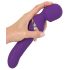 Javida Wand & Pearl - 2in1 masāžas vibrators (violets) 