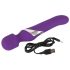 Javida Wand & Pearl - 2in1 masāžas vibrators (violets) 