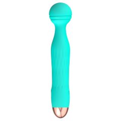   Cuties Mini Nūjiņš - uzlādējams, ūdensizturīgs, masējošs vibrators (zaļš)