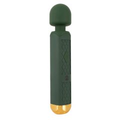   Emerald Love Wand - akumulatora, ūdensizturīgs masāžas vibrators (zaļš)