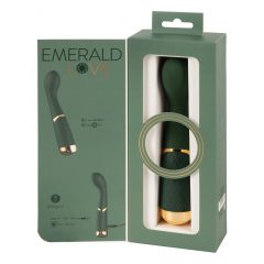   Emerald Love - akumulatora, ūdensizturīgs G-punkta vibrators (zaļš)