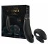 Womanizer Golden Moments 2 - klitora stimulators un pāru vibrators (melns) 