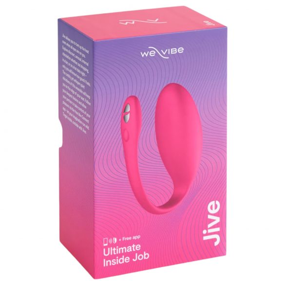 We-Vibe Jive - akumulatora, gudra vibrējoša ola (rozā)