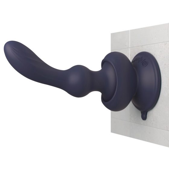 3Some wall banger P-Spot - uzlādējams, tālvadāms prostatas vibrators (zils)