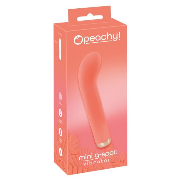 You2Toys peachy! mini G-spot akumulatora G-punkta vibrators (persiks) 