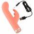 You2Toys peachy! mini rabbit - akumulators, zaķa vibrators (persiks) 