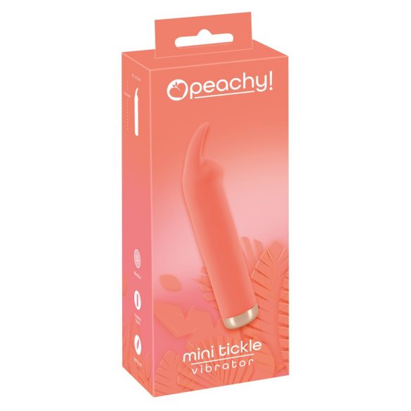 You2Toys peachy! mini bunny - uzlādējams klitora vibrators ar zaķīti (persiku) 