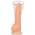 Naked Addiction Rotējošais 8 - akumulatora, rotējošais vibrators (20cm) - dabīgs 