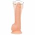 Naked Addiction Rotējošais 8 - akumulatora, rotējošais vibrators (20cm) - dabīgs 