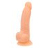 Naked Addiction Rotējošais 8 - akumulatora, rotējošais vibrators (20cm) - dabīgs 