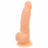 Naked Addiction Rotējošais 8 - akumulatora, rotējošais vibrators (20cm) - dabīgs 