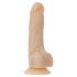 Naked Addiction Rotating 7 - uzlādējams, rotējošs vibrators (18cm) - dabīgs 