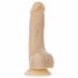 Naked Addiction Rotating 7 - uzlādējams, rotējošs vibrators (18cm) - dabīgs 