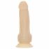 Naked Addiction Rotating 7 - uzlādējams, rotējošs vibrators (18cm) - dabīgs 