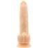 Naked Addiction Thrusting 9 - akumulatora, bezvadu, šūpojošs vibrators - dabīgs (23cm) 