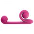 / Snail Vibe Duo - uzlādējams, 3in1 stimulācijas vibrators (rozā) 