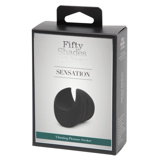 Greja piecdesmit nokrāsas Sensation - galviņas vibrators (melns)