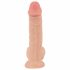 Nature Skin - dildo ar ādu - 19cm (dabīgs) 