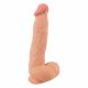 Natute Skin - dildo ar ādu - 25 cm (dabīgs)