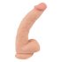 Natute Skin - dildo ar ādu - 25 cm (dabīgs)