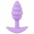 Cuties Mini Butt Plug - silikona anālija dildo - violets (2,8 cm) 