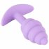 Cuties Mini Butt Plug - silikona anālija dildo - violets (2,8 cm) 