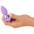 Cuties Mini Butt Plug - silikona anālija dildo - violets (2,8 cm) 