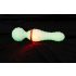 You2Toys Glow in the dark - mirdzošs masāžas vibrators (balts) 