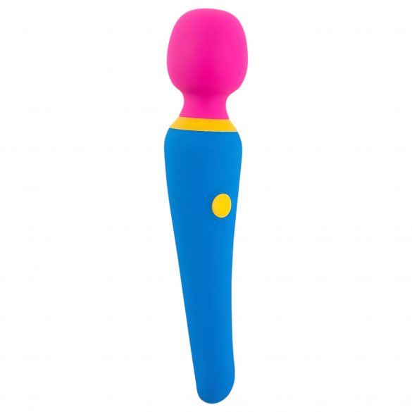 You2Toys krāsains - akumulatora, ūdensizturīgs masāžas vibrators (daudzkrāsains) 