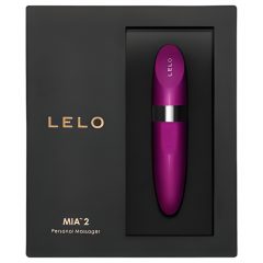 LELO Mia 2 - ceļojumu lūpu krāsas vibrators (sārts)