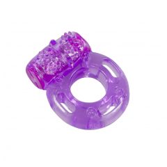   You2Toys - Vienreiz lietojams vibrējošs dzimumlocekļa gredzens (violets)