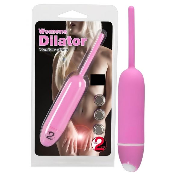 You2Toys - Sieviešu Dilators - sieviešu urīnizvadkanāla vibrators - rozā (5mm) 