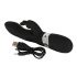 SMILE Blacky - USB divmotoru vibrators (melns) 