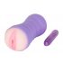 You2Toys - Gina - vibrējoša vagīna (dabīga-violeta) 