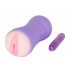 You2Toys - Gina - vibrējoša vagīna (dabīga-violeta) 