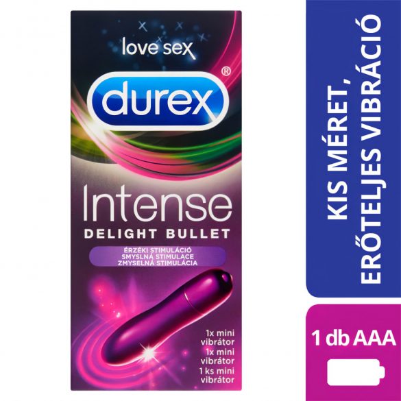 Durex Intense Delight Bullet - mini vibrators (violeta) 