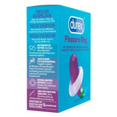Durex Pleasure Ring - caurspīdīgs dzimumlocekļa gredzens