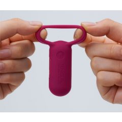  TENGA Smart Vibe - vibrējošs dzimumlocekļa gredzens (sarkans)