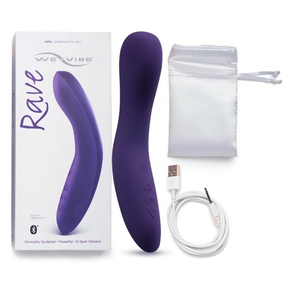 We-Vibe Rave - Gudrais uzlādējamais G-punkta vibrators (violets)