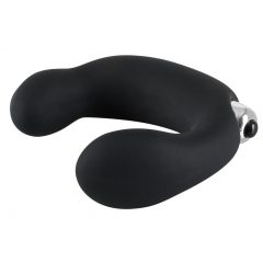 Rebel - izliekta prostatas vibrators (melns)