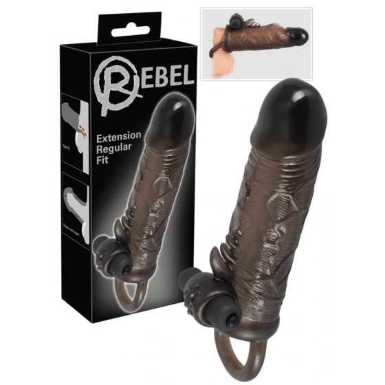 Rebel Regular - vibrējošs dzimumlocekļa uzvalks (19 cm)