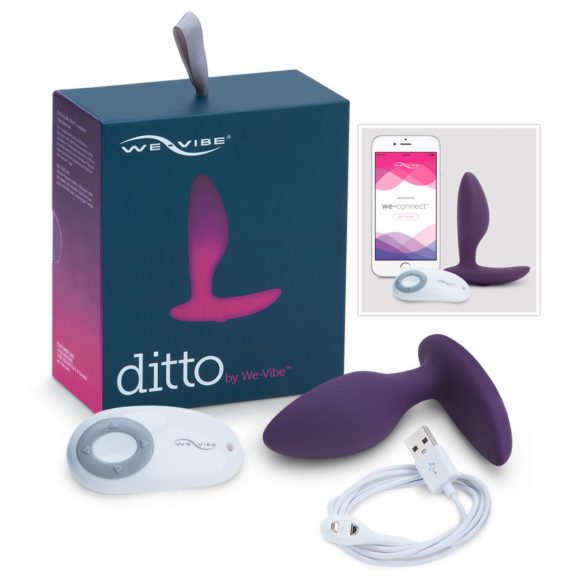 We-Vibe Ditto - uzlādējams anālais vibrators (violets) 