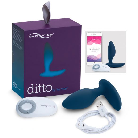 We-Vibe Ditto - uzlādējams anālais vibrators (tirkīza) 