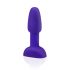 b-Vibe Rimming - griešanās pērlīšu anālais vibrators (violets) 