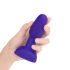 b-Vibe Rimming - griešanās pērlīšu anālais vibrators (violets) 