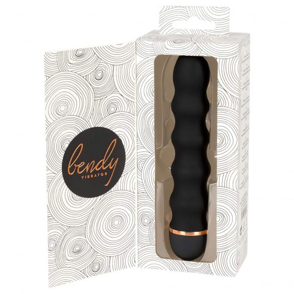 You2Toys - Bendy Wavy - viļņveidīgs vibrators (melns) 